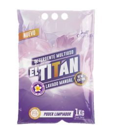 DETERGENTE EL TITAN 1KG JAZMIN EN POLVO
