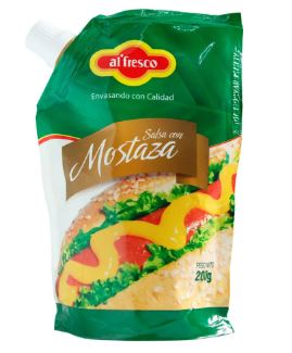 SALSA ALFRESCO 200GR DE MOSTAZA