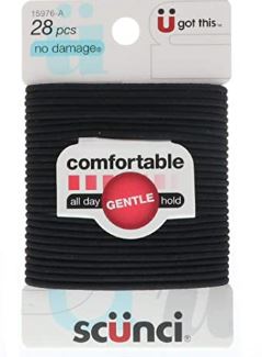 COLAS SCUNCI 28UND ELASTICAS NEGRAS