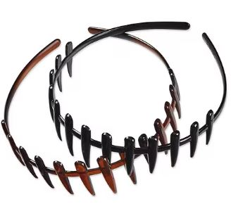 CINTILLOS SCUNCI 2UND NEGRO-MARRON