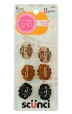 MINI PINZAS SCUNCI 6UN COLORES SURT