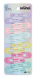 GANCHOS SCUNCI 12UND COLORES SURT