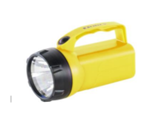 LINTERNA DORCY IMPERMEABLE 6V CON ADAPTADOR DE BATERIA