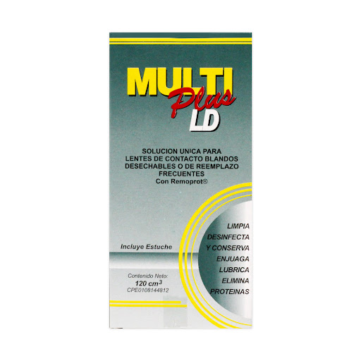 MULTIPLUS LD SOL PARA LENTES DE CONTACTO 120ML ALGOL