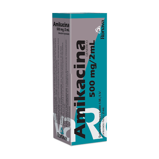 AMIKACINA 500MG 2ML X 1AMP I.V I.M SOL INY RONAVA