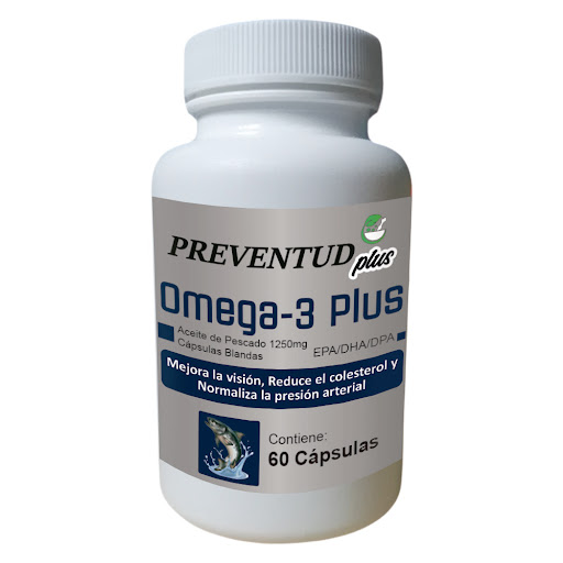 OMEGA 3 PLUS 1250MG X 60CAPS PREVENTUD