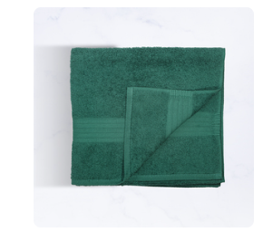 TOALLA SENSACION MANO TREBOL AMA DE CASA 2024