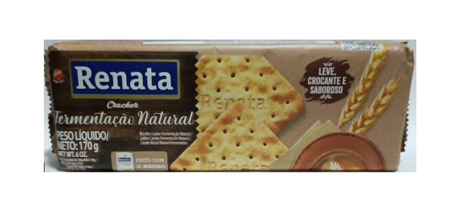 GALLETA RENATA 170GR FERMENTACION NATURAL CRACKER