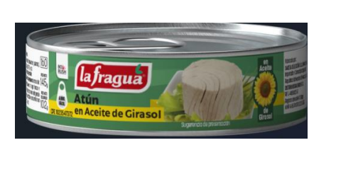 ATUN LA FRAGUA 145GR ACEITE GIRASOL