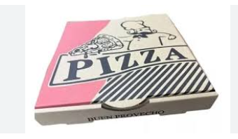 CAJA DE PIZZA 40x40 CORRUGADA CON DISEÑO