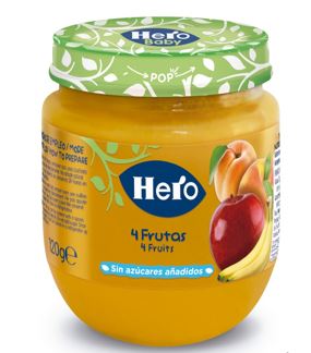 COLADO HERO 120GR 4 FRUTAS SIN AZUCAR