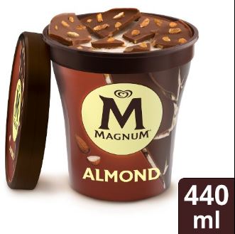 HELADO MAGNUM 440ML ALMOND
