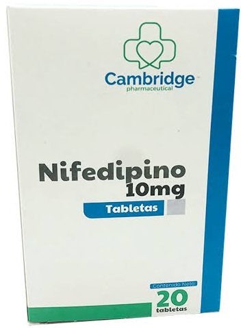 NIFEDIPINO 10MG X 10TABL CAMBRIDGE