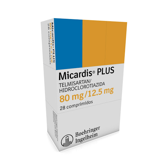 MICARDIS PLUS 80MG 12,5MG X 28COMP TELMISARTAN HIDRO BOEHRINGER
