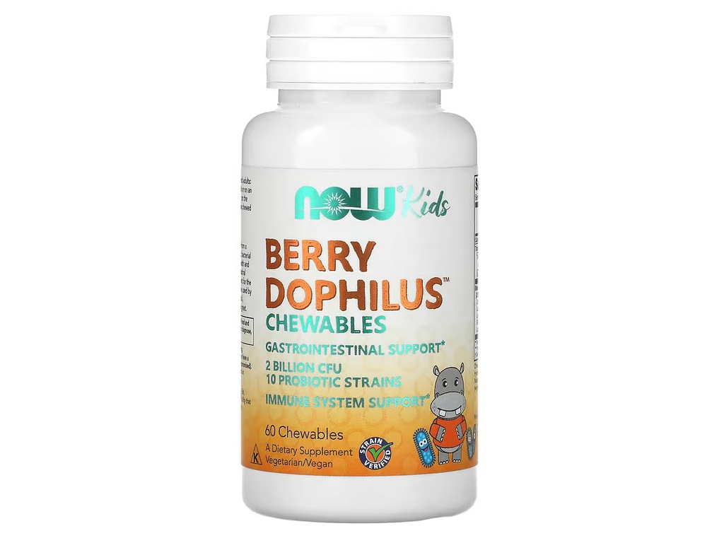 BERRY DOPHILUS 2B X 60TABL PROBIOTICO NOW
