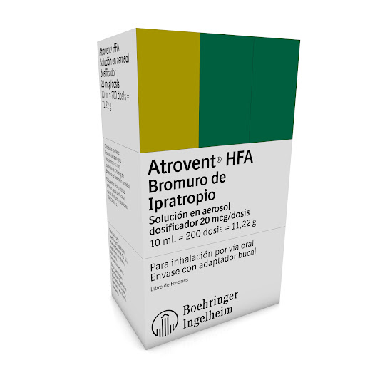 ATROVEN ALOVEN HFA 20MCG X 200DOSIS INHAL IPATR BOEHRINGER