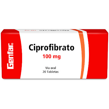 CIPROFIBRATO 100MG X 20TABL GENFAR