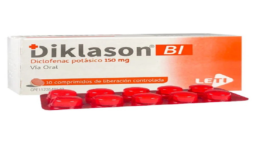 DIKLASON B1 150MG X 10COMP LETI