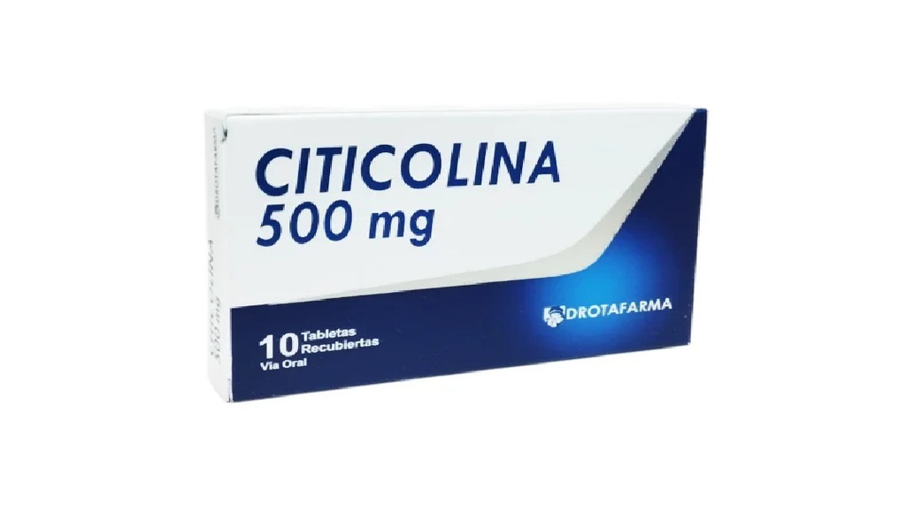 CITICOLINA 500MG X 10TABL DROTAFARMA