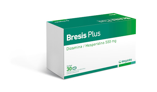 BRESIS PLUS DIOSMINA HESPERIDINA 500MG X 30COMP MEGALABS