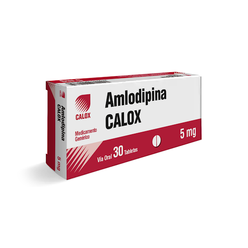 AMLODIPINA 5MG X 30TAB CALOX 2x1