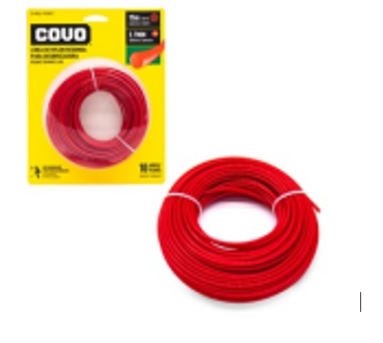 NYLON P/DESMALEZADORA COVO CUADRADO 2.7MM x 15MT