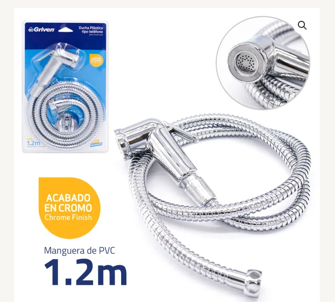 DUCHA D/BAÑO GRIVEN TIPO TELF 1.2M