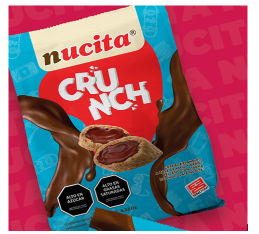 CEREAL NUCITA 120GR CRUNCH CHOCOLATE
