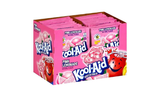 BEBIDA EN POLVO KOOL AID 6,5GR PINK LEMONADE