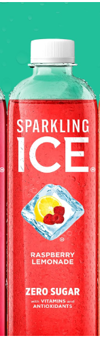 AGUA GASIF SPARKLING ICE 502.8ML RASPBERRY LEMONADE