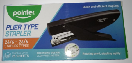 GRAPADORA POINTER 25H PINZA NEGRA