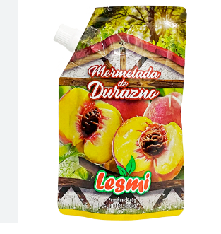 MERMELADA LESMI 240GR DURAZNO DOY PACK