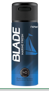 DESOD BLADE 150ML FRESCURA MARINA SPRAY MEN