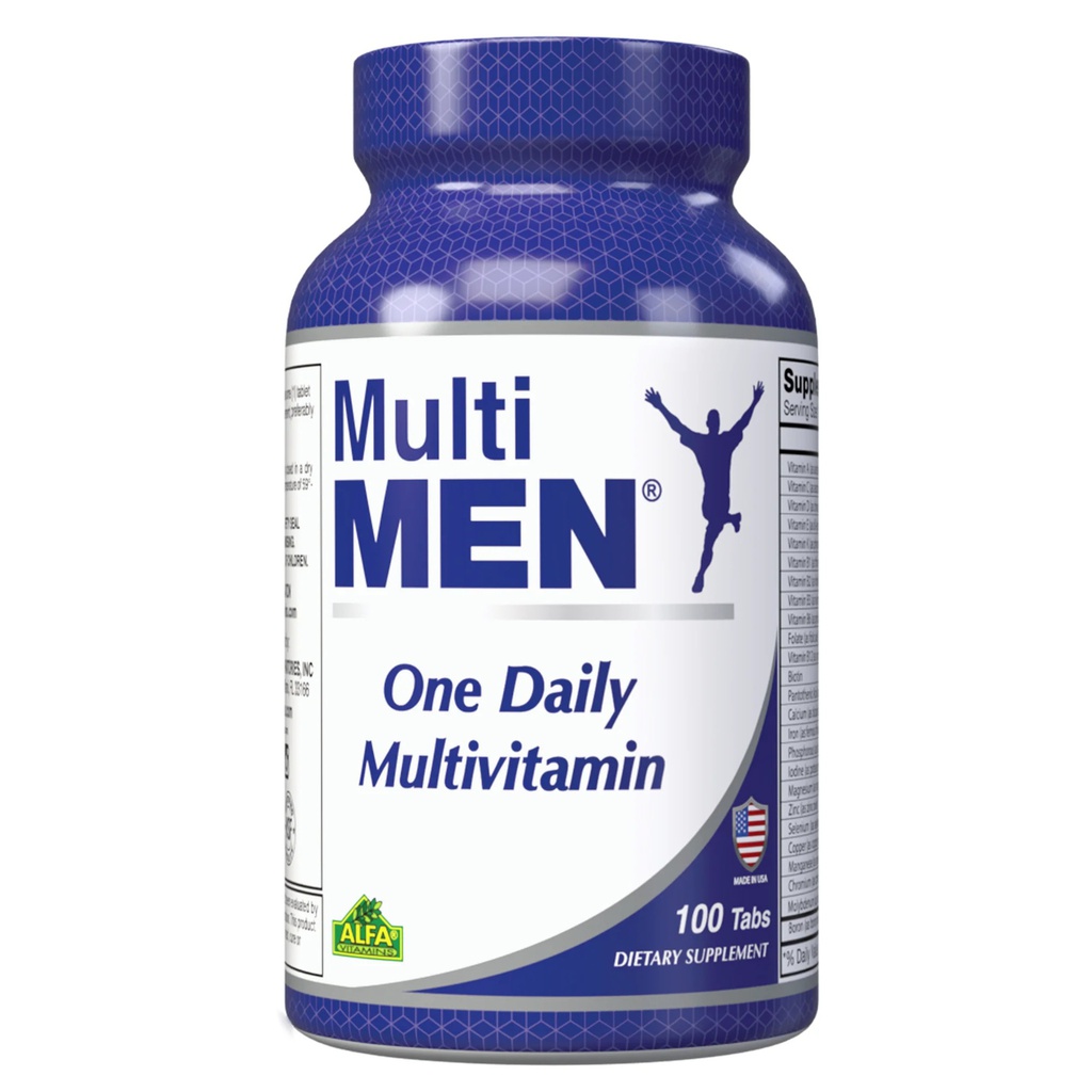 MULTIVITAMINICO MULTI MEN X 100TABL ALFA