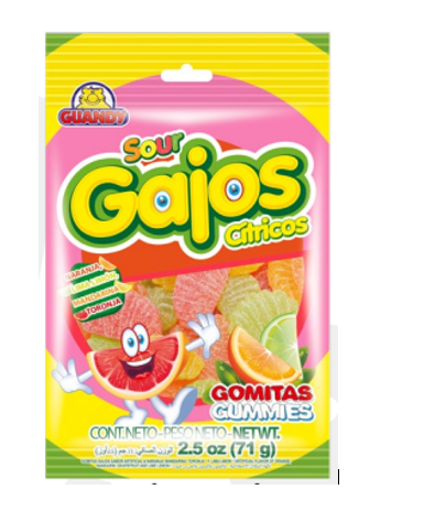 GOMITAS GUANDY 71GR GAJOS