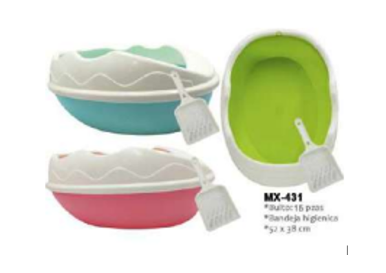 BANDEJA HIGIENICA MAXCOTAS P/ MASCOTAS MX-431 
