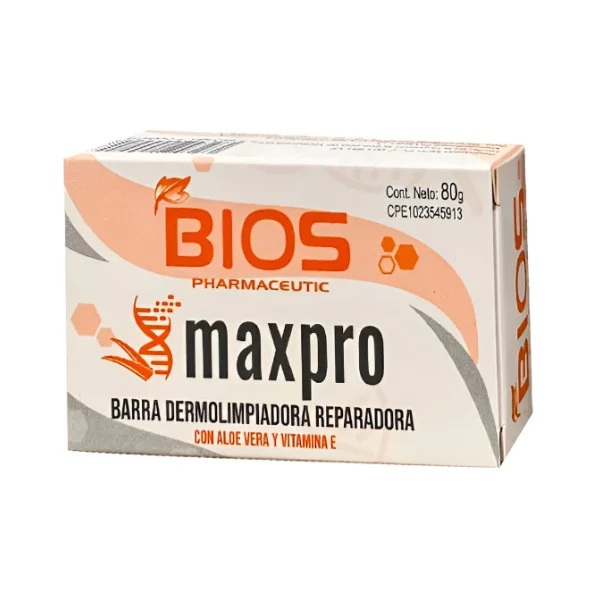 JABON MAXPRO 80GR ALOE VERA VIT E BIOS