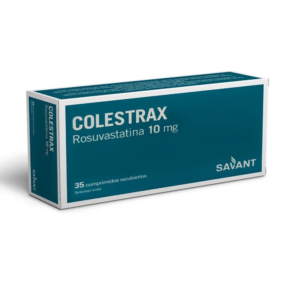 COLESTRAX 10MG X 35COMP ROSUVASTATINA SAVANT
