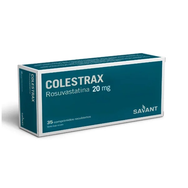 COLESTRAX ROSUVASTATINA 20MG X 35COMP 