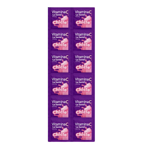 VITAMINA C 500MG X 10TABL CHICLE LA SANTE