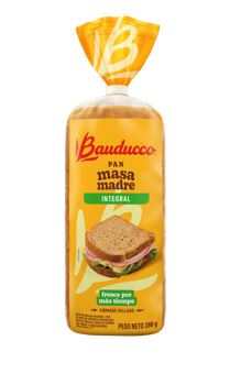 PAN SANDWICH BAUDUCCO 390GR INTEGRAL MASA MADRE