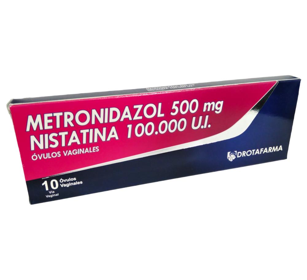 METRONIDAZOL NIST 100000UI 500MG X 10 OVULOS VAG DROTAFARMA