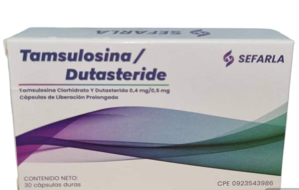 TAMSULOSINA DUTAST 0,4MG 0,5MG X 30CAPS SEFARLA