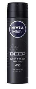 DESOD NIVEA 150ML DEEP BLACK CARBON AER