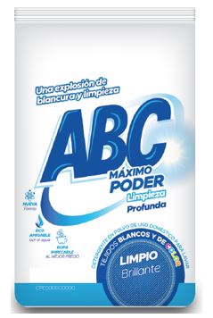DETERGENTE ABC 800GR LIMPIO BRILLANTE