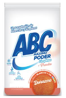 DETERGENTE ABC 800GR DURAZNO