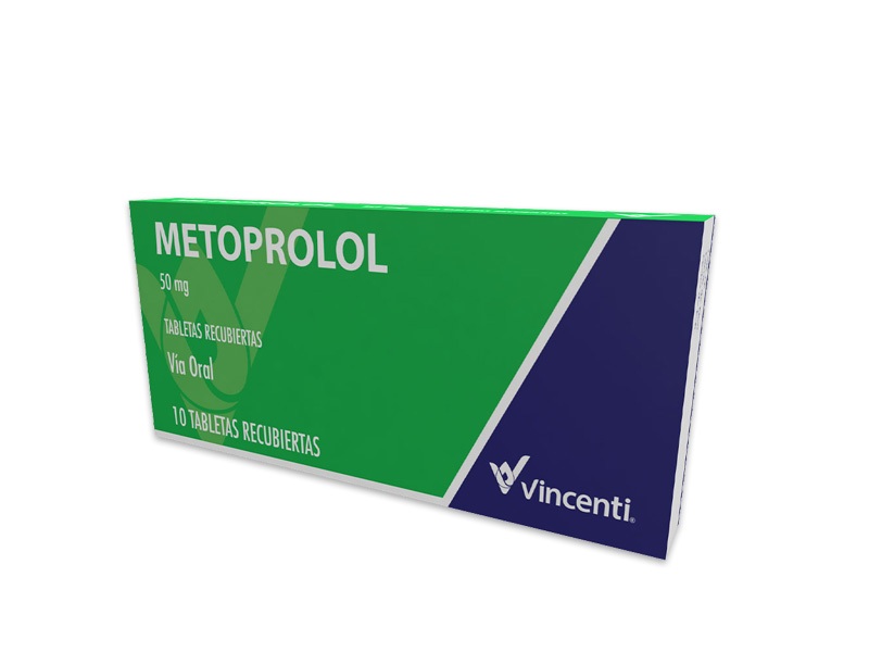 METOPROLOL 50MG X 10TABL VINCENTI