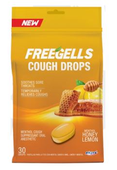 CARAMELOS FREEGELLS 30UND MIEL LIMON BOLSA