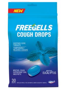 CARAMELOS FREEGELLS EUCALIPTO BOLSA