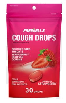 CARAMELOS FREEGELLS FRESA BOLSA